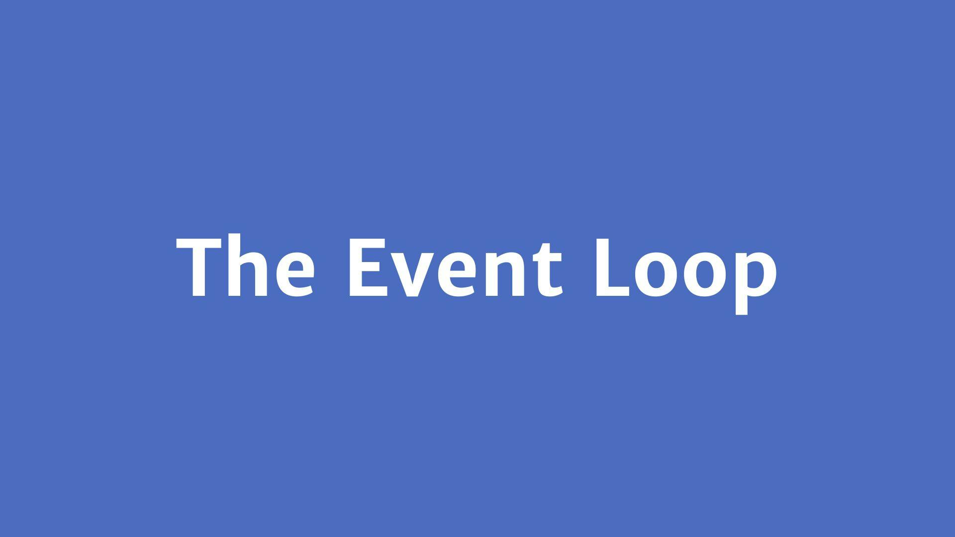 The Event Loop image